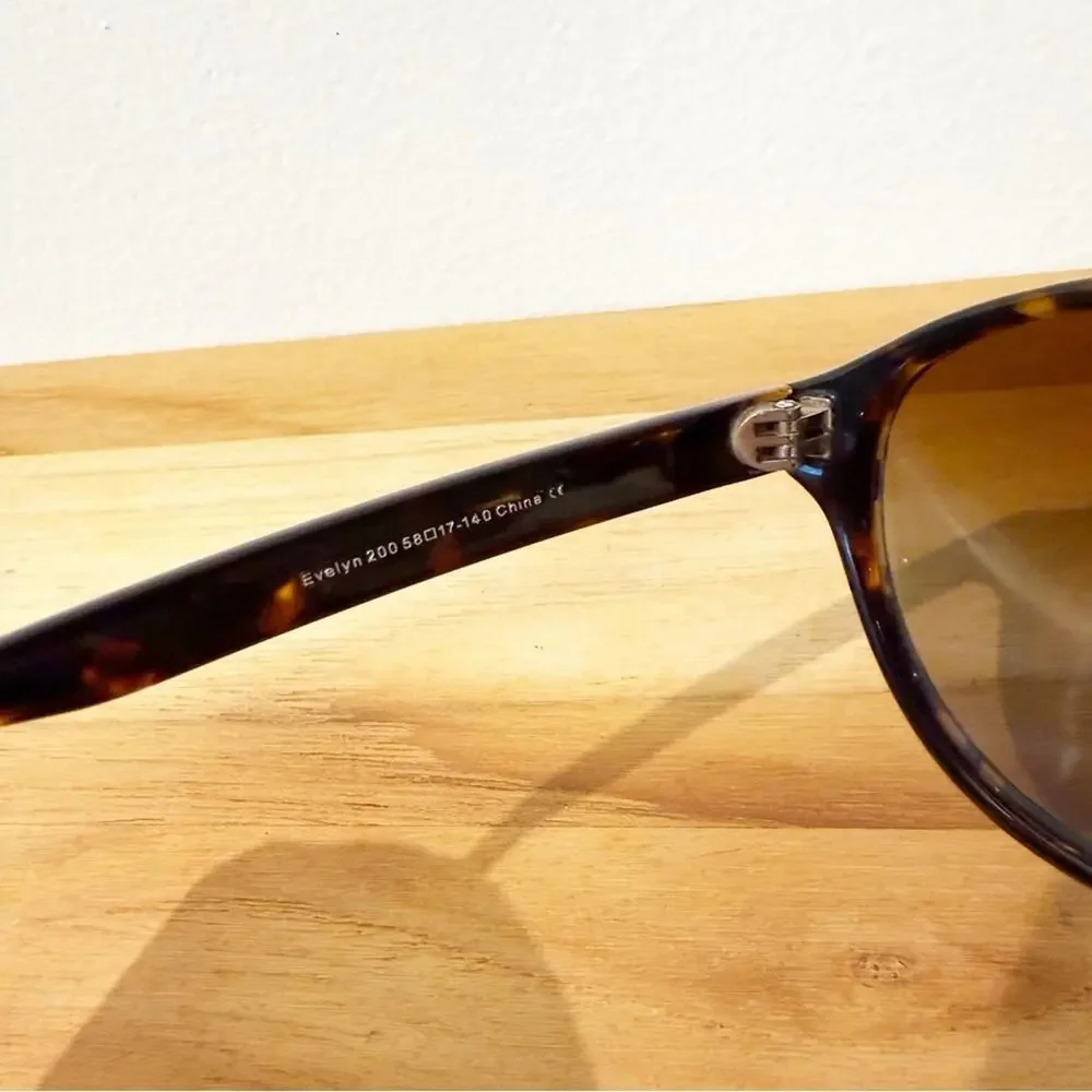 WARBY PARKER Evelyn Sunglasses in Tortoiseshell